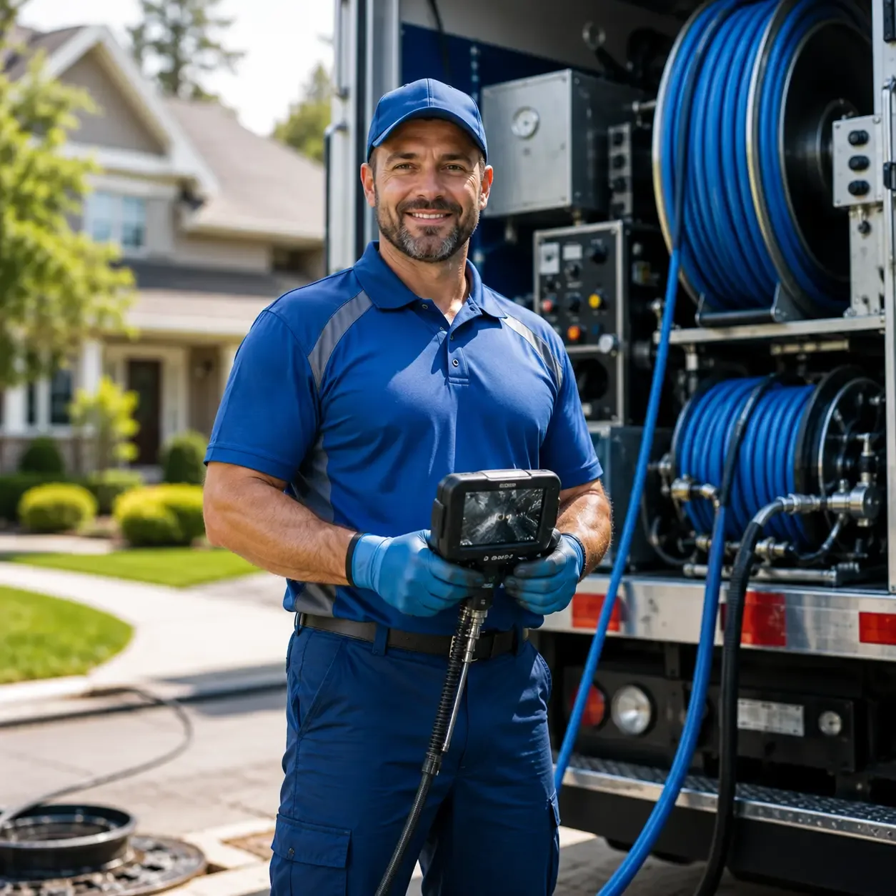 Local outdoor drain cleaning specialists in Dennison, OH